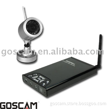 2.4GHz wireless outdoor Day/Night camera with recorder  812BF
